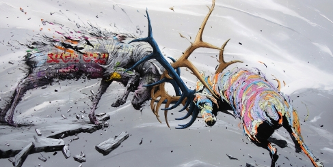 La Galerie Laurent Strouk présente le "street artist" BRUSK, du 8 juin au 15 juillet