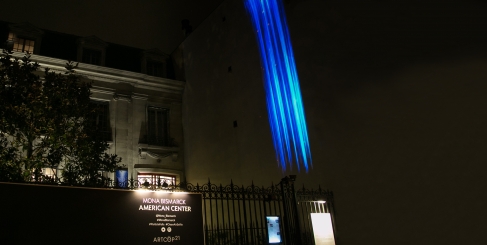 THE MONA BISMARCK AMERICAN CENTER PRESENTS 'PARTICLE FALLS' AS PART OF ARTCOP21